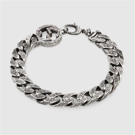 gucci bracciale catena sottile|Gucci Bracelets for Women .